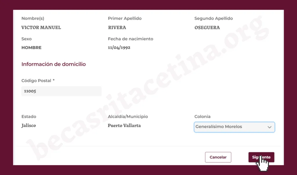 Confirmar detalles