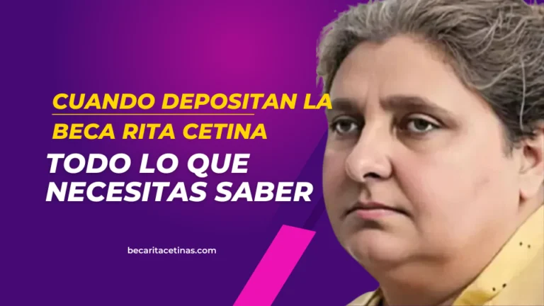 Cuando Depositan La Beca Rita Cetina