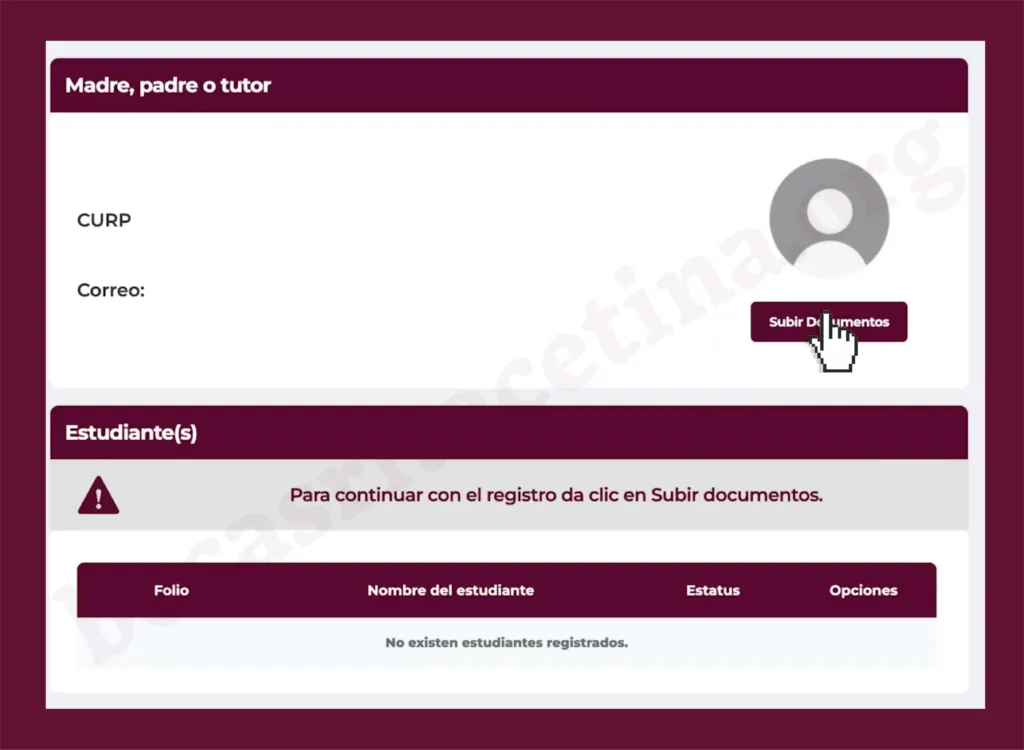 Subir documentos