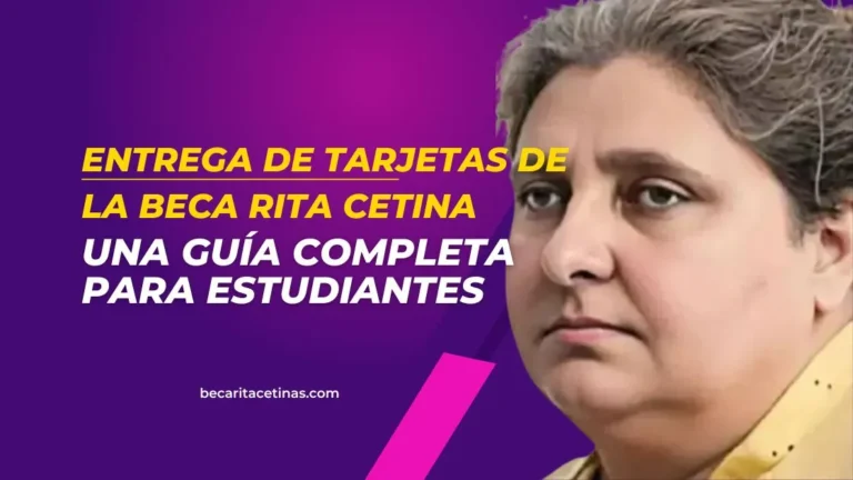 Entrega de Tarjetas de la Beca Rita Cetina