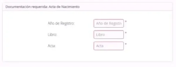 Número de Identificación