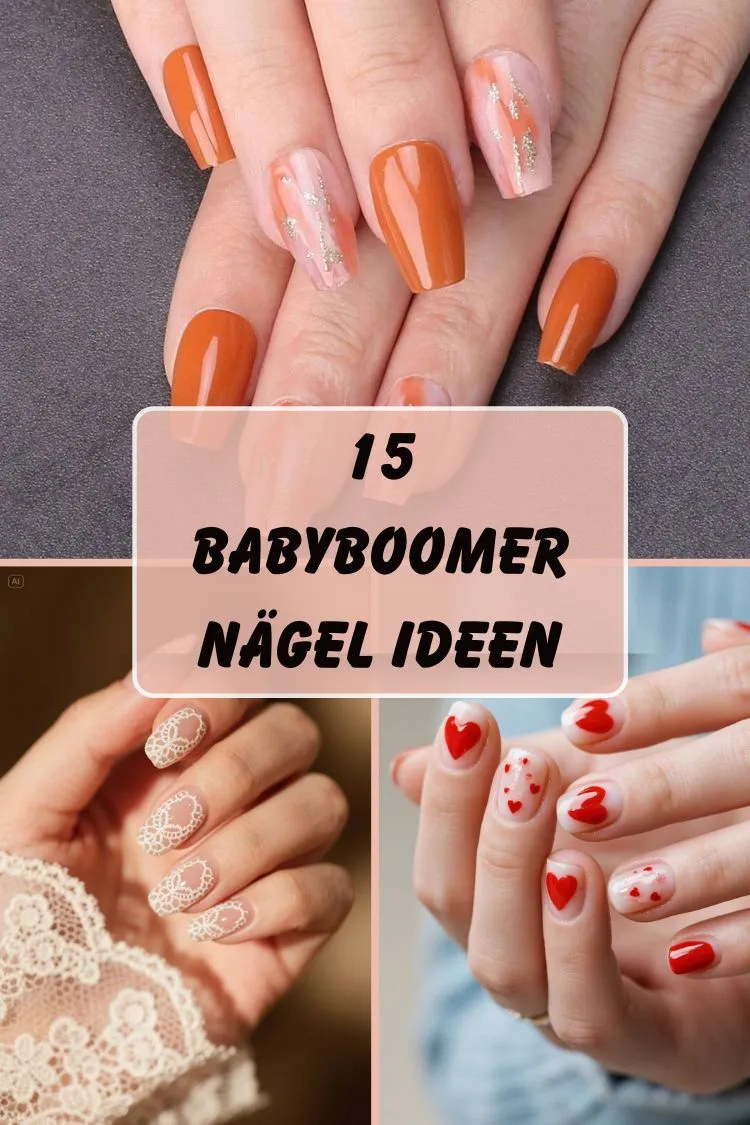 Babyboomer Nägel Ideen