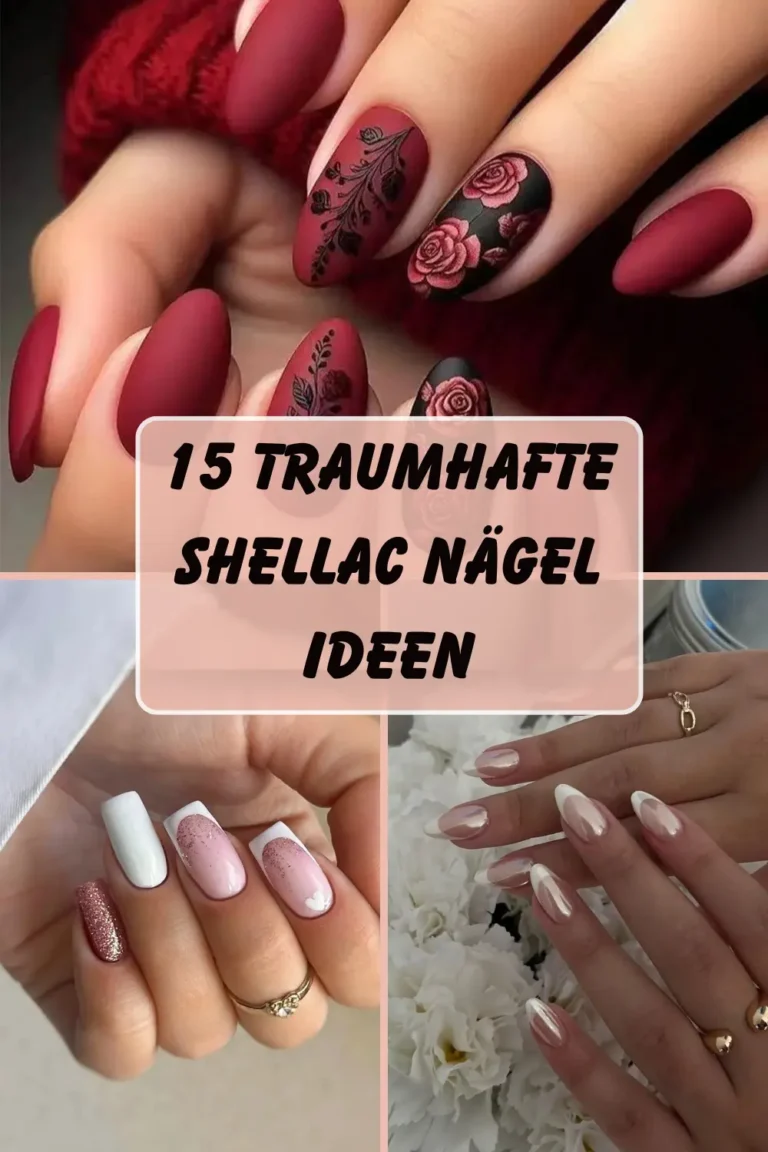 Shellac Nägel Ideen