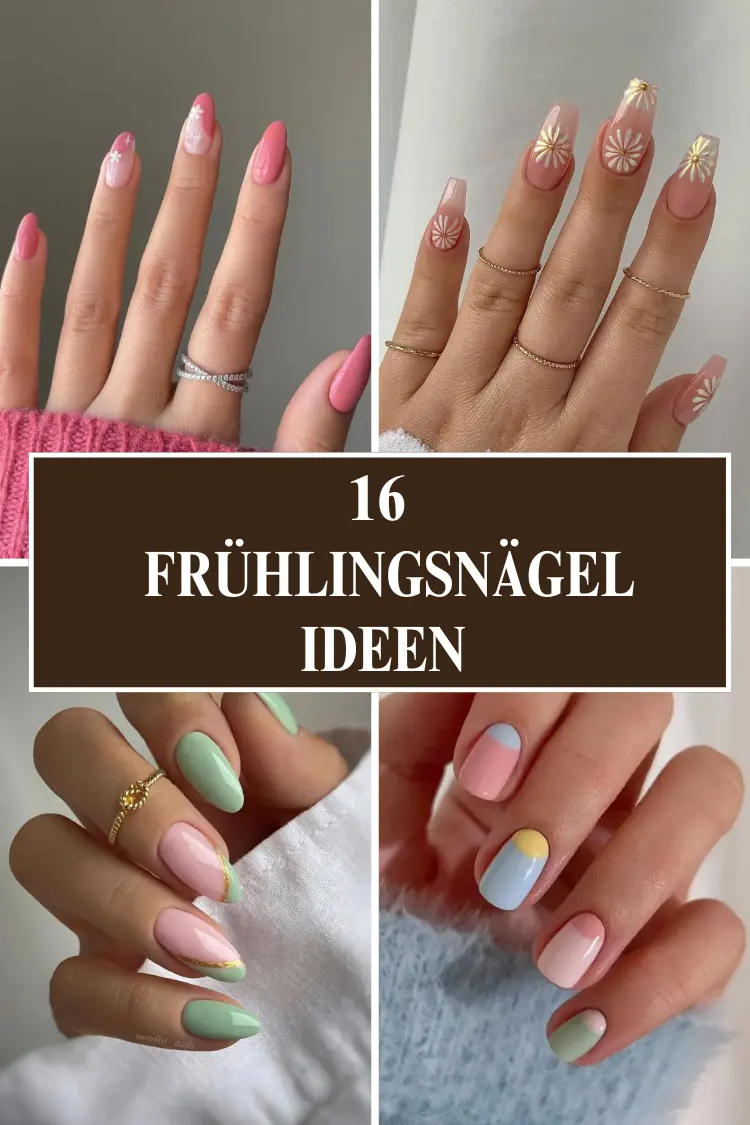16 Frühlingsnägel Ideen