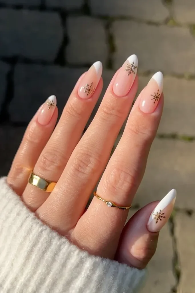 Gold Snowflakes