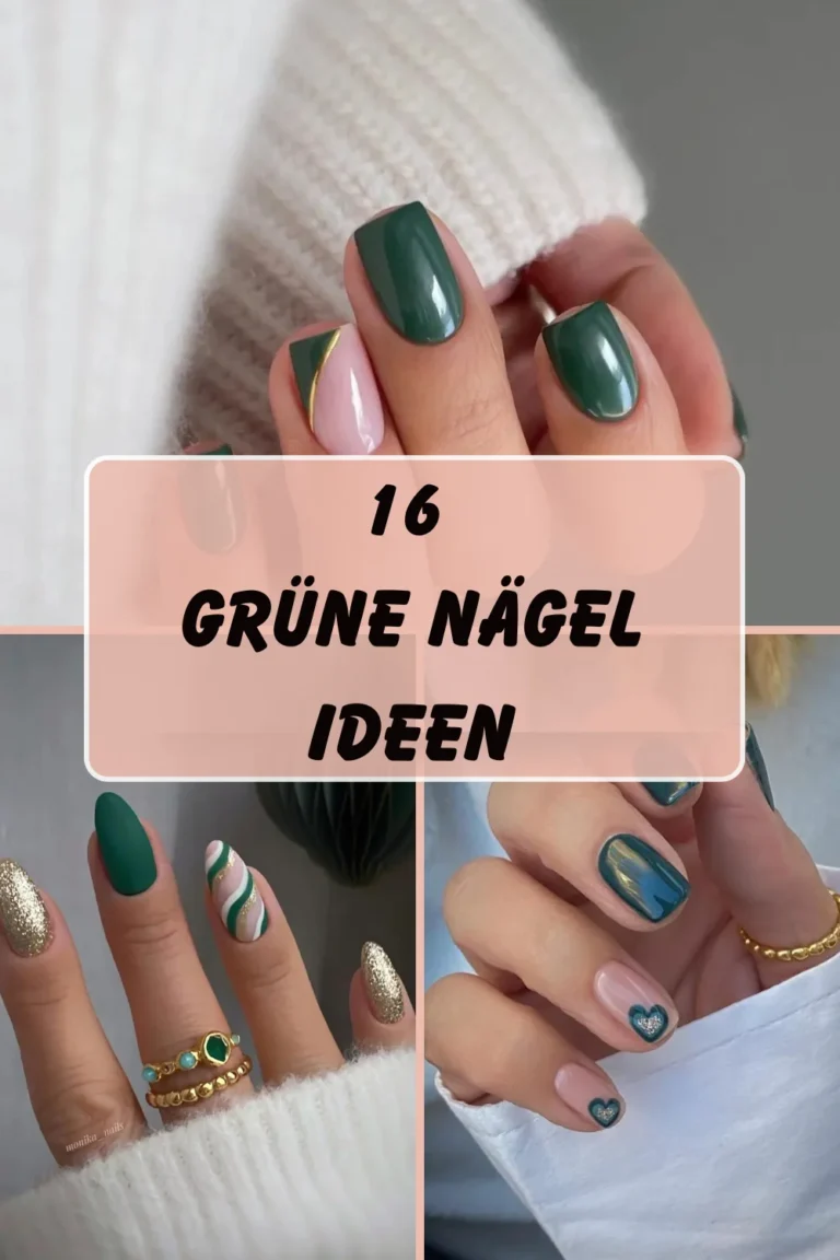 Grüne Nägel